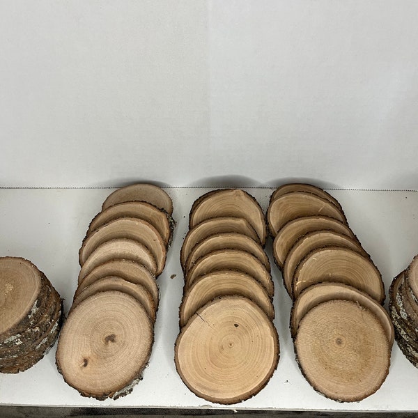 12 Bradford Pear Wood Cookies