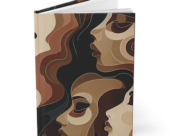 Journal mat à couverture rigide, Journaux pour femmes noires, Journaux de femmes afro-américaines, Journaux d’autonomisation pour fille noire, Cadeau inspirant