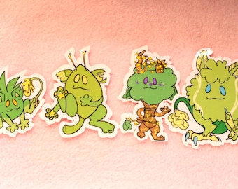 Chibi BFDI 2025 Sticker Pack | Fan Made Battle For Dream Island Stickers