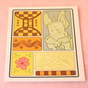 Green Tea OSC Character Art Print