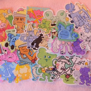 Conjunto de pegatinas de invitación de la temporada 3 de Inanimate Insanity (2024)