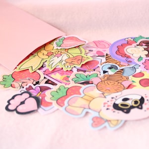 OSC OC and Original Art Valentines Day Sticker Set
