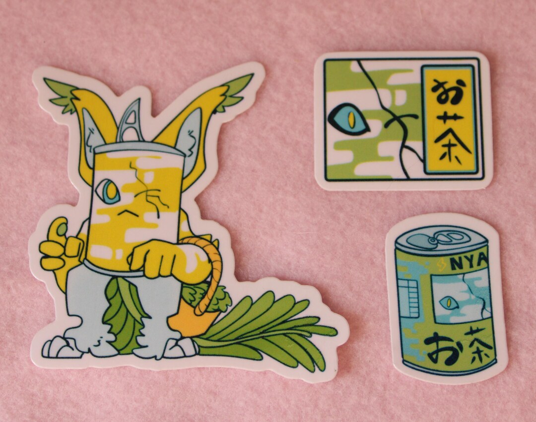 Sticker Osc Green Tea Creature OSC Object Show Community OC Original Character ...