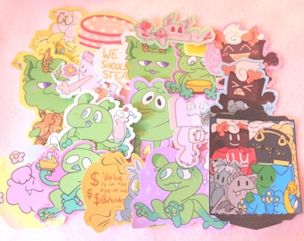TPOT 2024 Sticker Set | Fan Made Battle For Dream Island Stickers