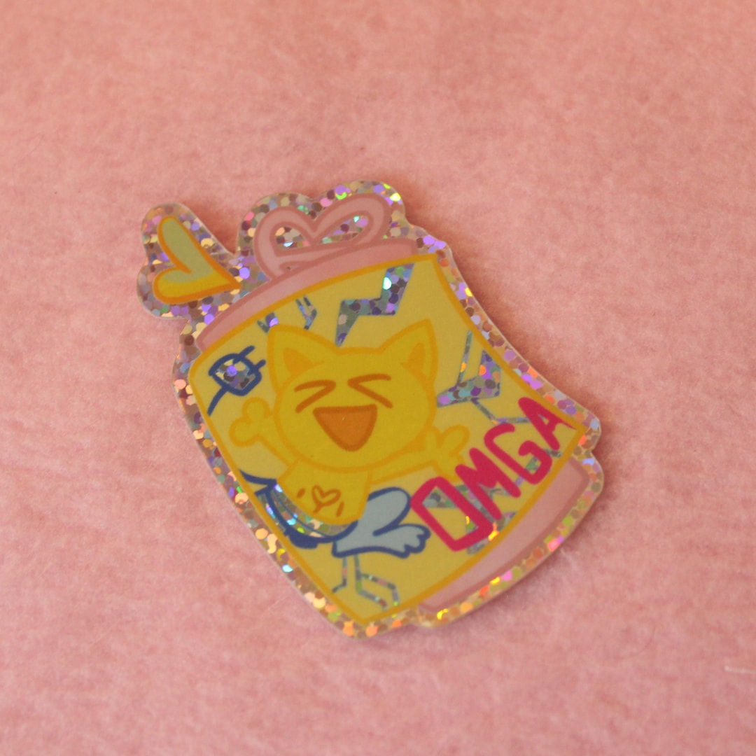 Inanimate Insanity Fan Made Lightbulb Energy Drink Glitter Sticker ...