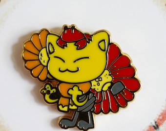 Inanimate Insanity Fan Made Autumn Flowers Enamel Pin