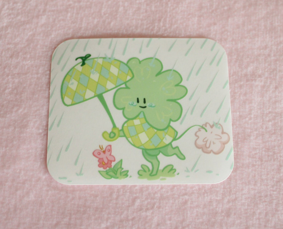 Inanimate Insanity Fan Made Clover Ii Clear Sticker Rainy Day - Etsy