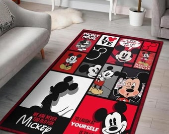 mickey mouse rug for nursery