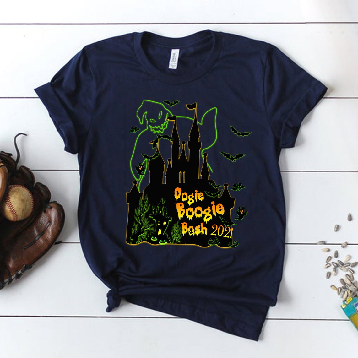 Disney Halloween shirt Oogie Boogie Bash shirt Disneyland Etsy