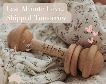 Next Day All Inclusive Keepsake Rattle | Free Gift with Purchase | Gift Wrapping | Baby First | Newborn Gift