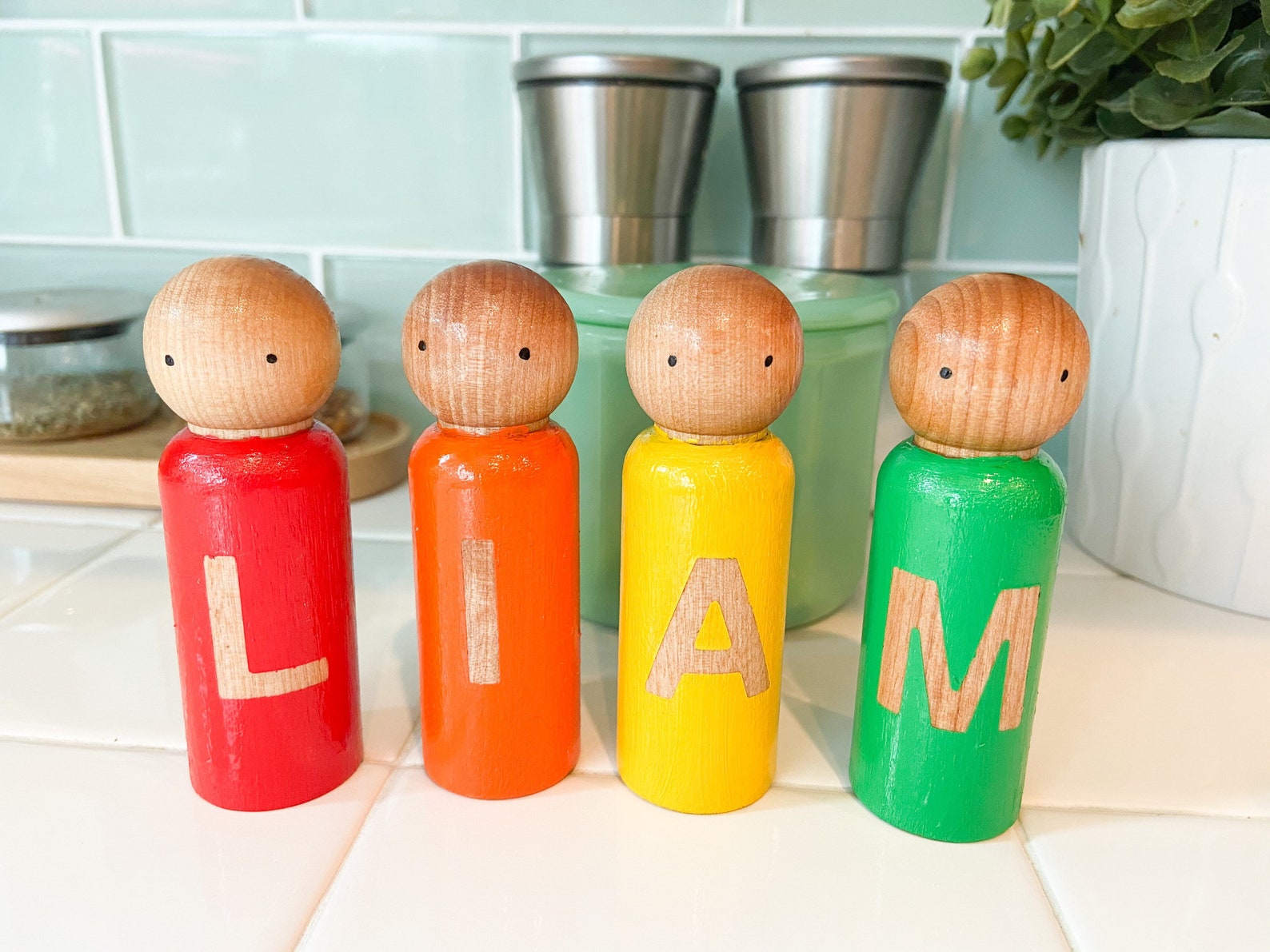 Traditional Personalized Name Dolls boy or girl each letter Etsy