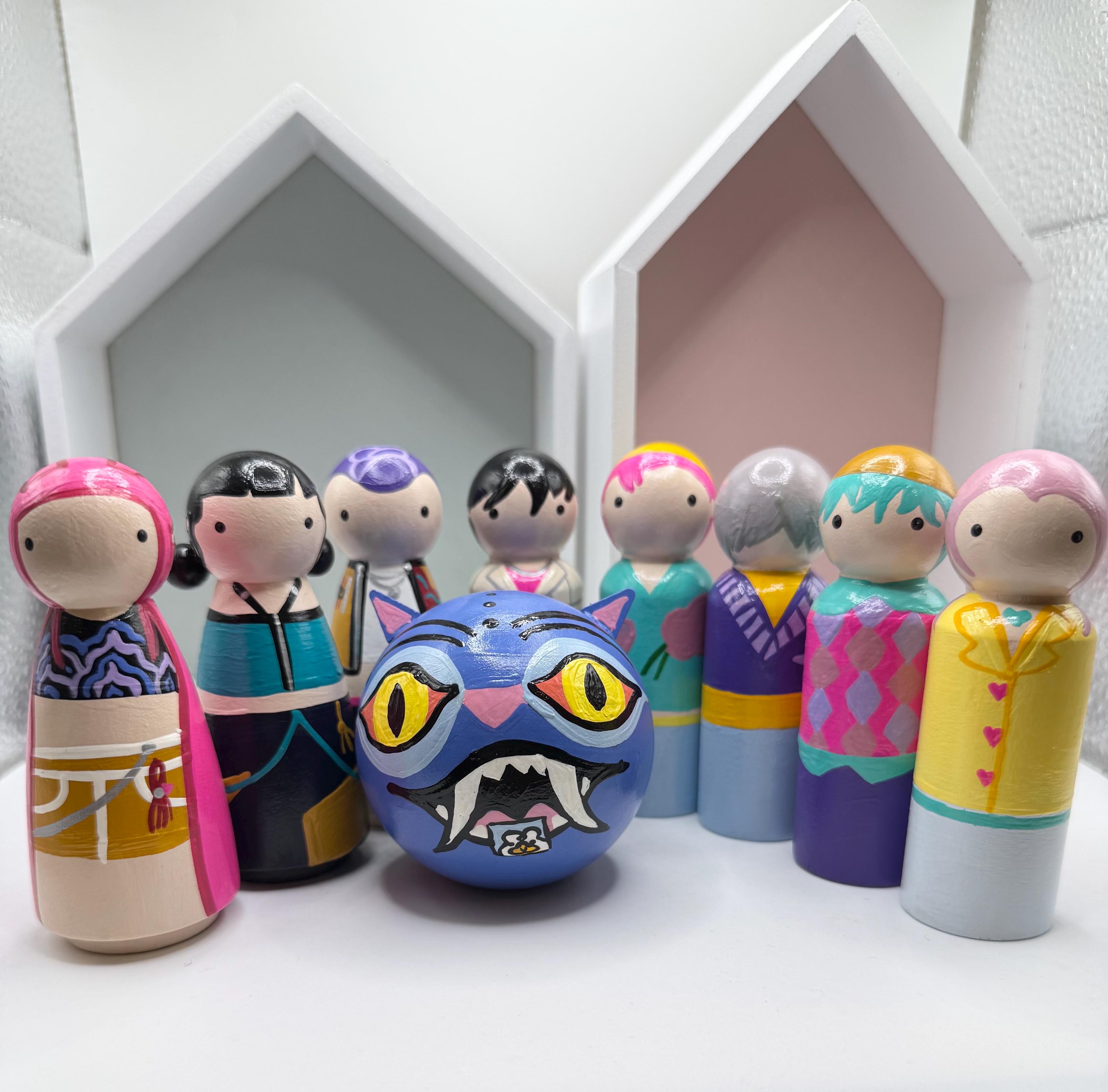 Kpop デーモンハンターシリーズ ハントリックス人形（様々な