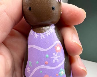 Isabela (Encanto)  Hand-painted Wooden Doll