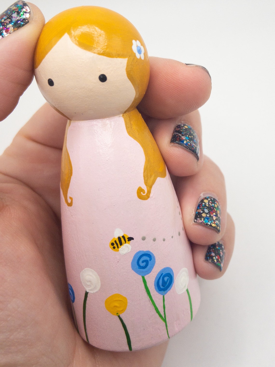 Hand-painted Season Dolls - Etsy