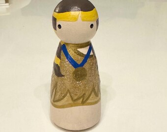 Alyssa Liu Hand-painted Wooden Doll