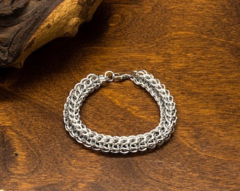 Full Persian Weave Chainmail Bracelet