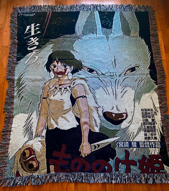 princess mononoke blanket