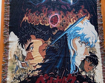Berserk Face Off Handmade Blanket