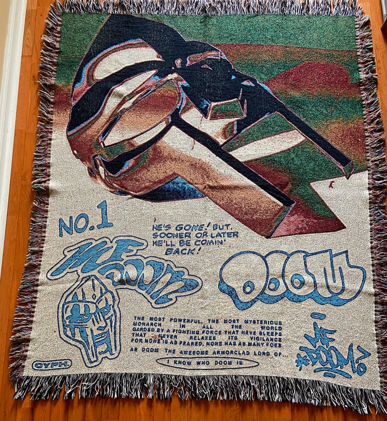 MF Doom Appreciation Handmade Blanket 