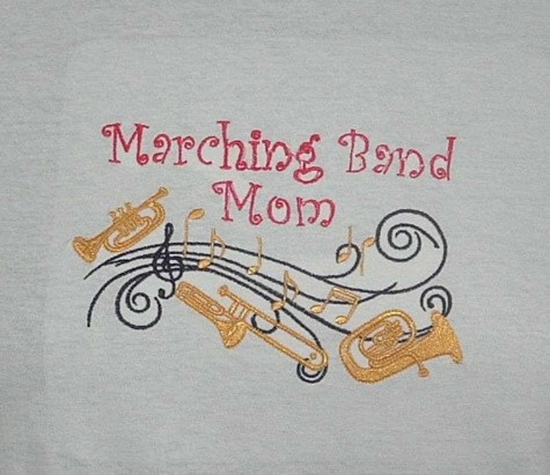 Marching Band Mom Shirt Marching Band Dad Shirt Marching Etsy UK