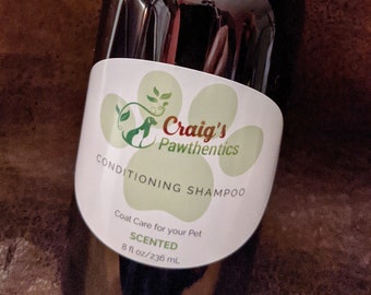 Champú para mascotas acondicionador