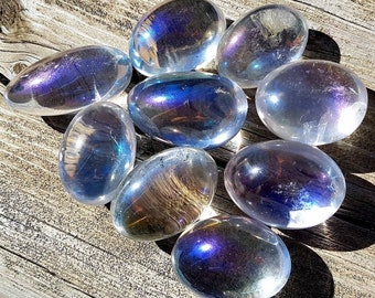 ONE - Angel Aura Quartz Pebble
