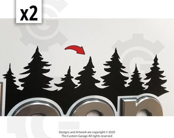 Mountain Vinyl Decals for 2018-2026 JL