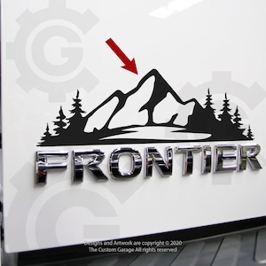 Colorado San Juans w/ Lake High Quality Mountain Vinyl Decal - Custom sizing