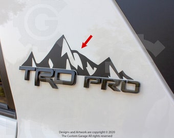 Stickers montagne pour badge 4Runner Pro 2015-2024