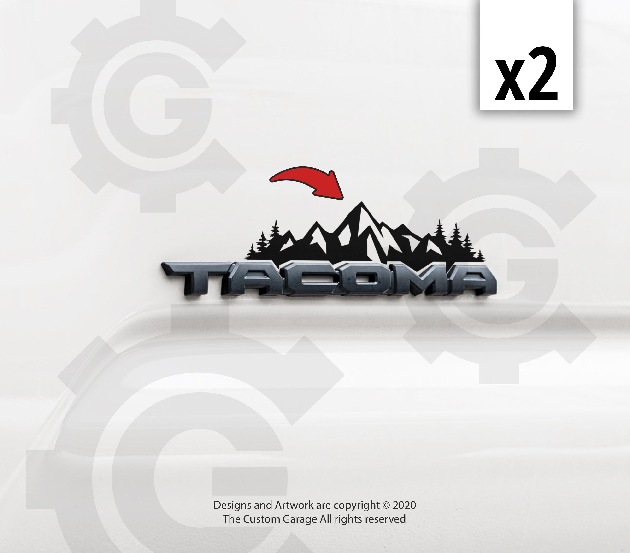 Mountain Decals for 2016-2023 Tacoma Doors - Etsy