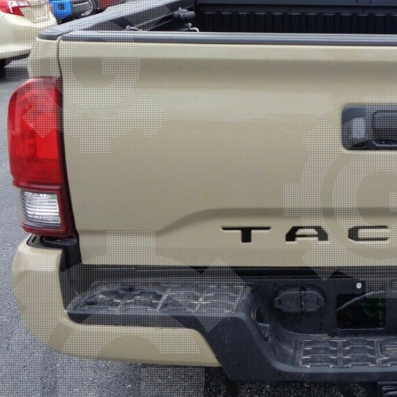 Premium Cast Red Vinyl Decals for 2016-2023 Tacoma Start 