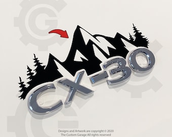 Mountain Decal for 2019-2024 CX30