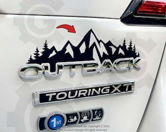 Mountain Decal for 2020-2025 Outback