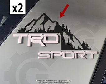 San Juans Colorado Vinyl Decals for 2022-2024 4Runner Sport