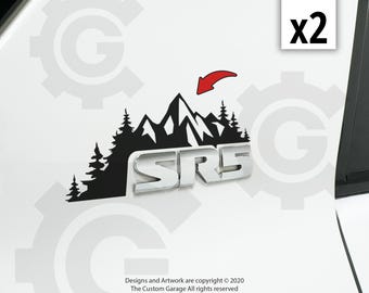 Mountain view Decals for 2010-2024 4Runner SR5