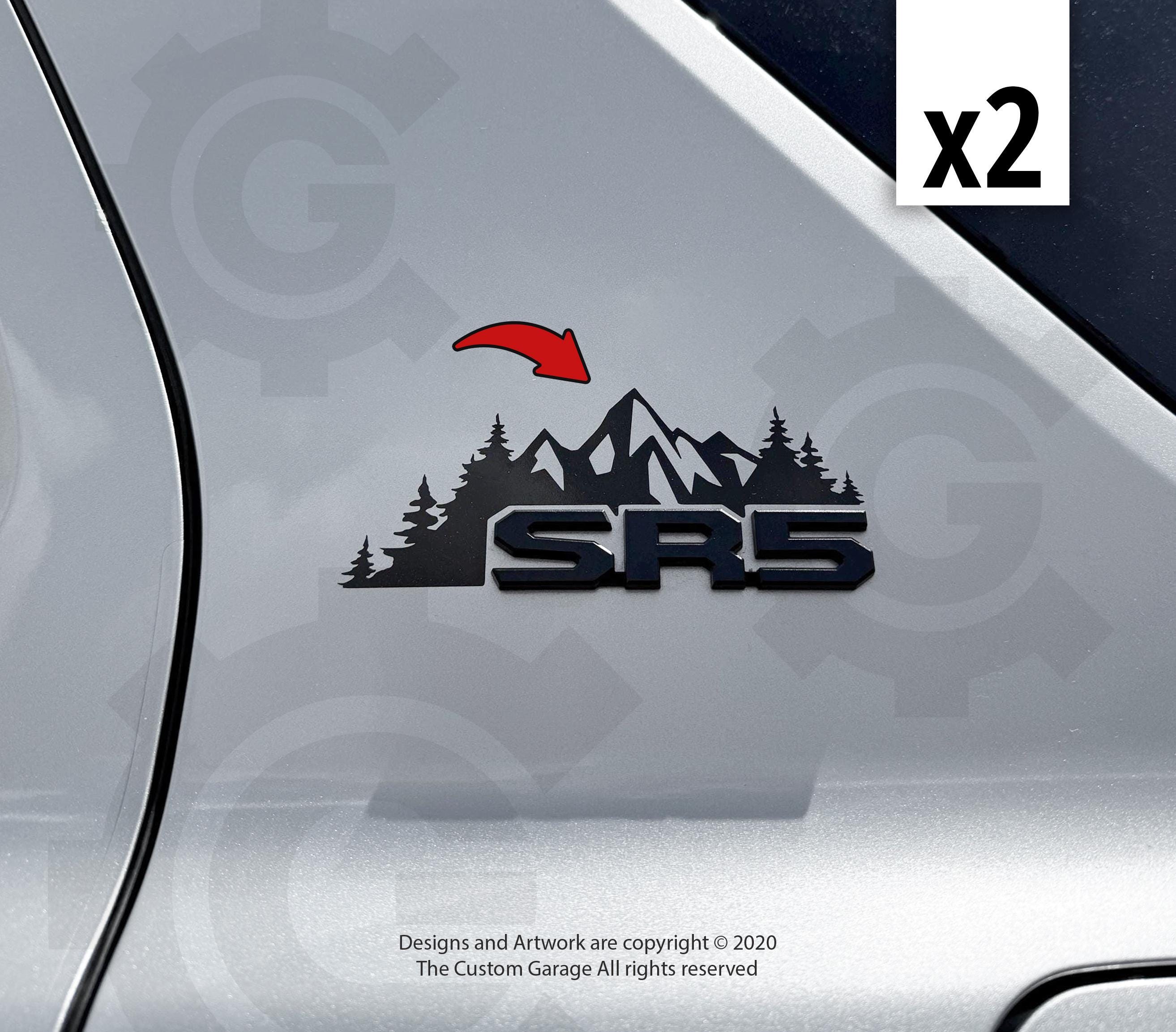 Mountain Decals for 2025-2026 4runner SR5 Pillar Badge - Etsy
