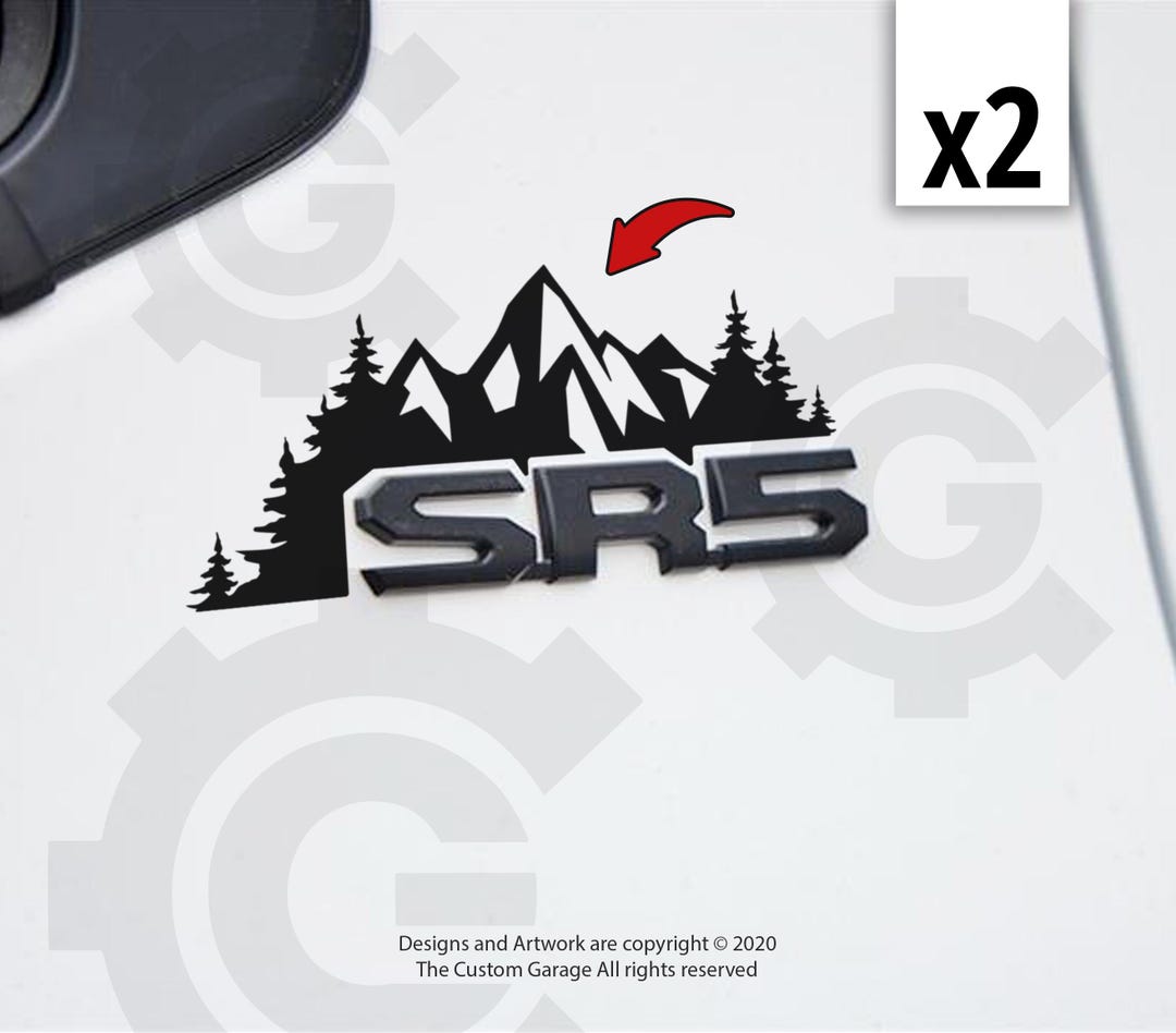 2025 Toyota Tacoma Black Emblems