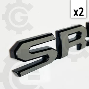 High Quality Vinyl Overlay Decals for 2024-2025 Tacoma Door Badges