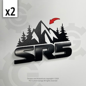 Mountain Vinyl Decals for 2007-2021 Tundra SR5
