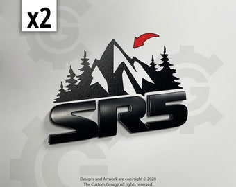 Mountain Vinyl Decals for 2007-2021 Tundra SR5