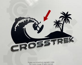 Beach Decal for Crosstrek 2017-2023