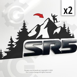 Premium Quality Lifestyle Vinyl Decals for 2010-2024 4Runner SR5