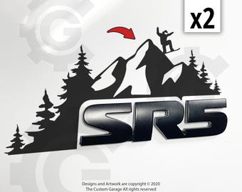 Lifestyle Decals for 2010-2024 4Runner SR5