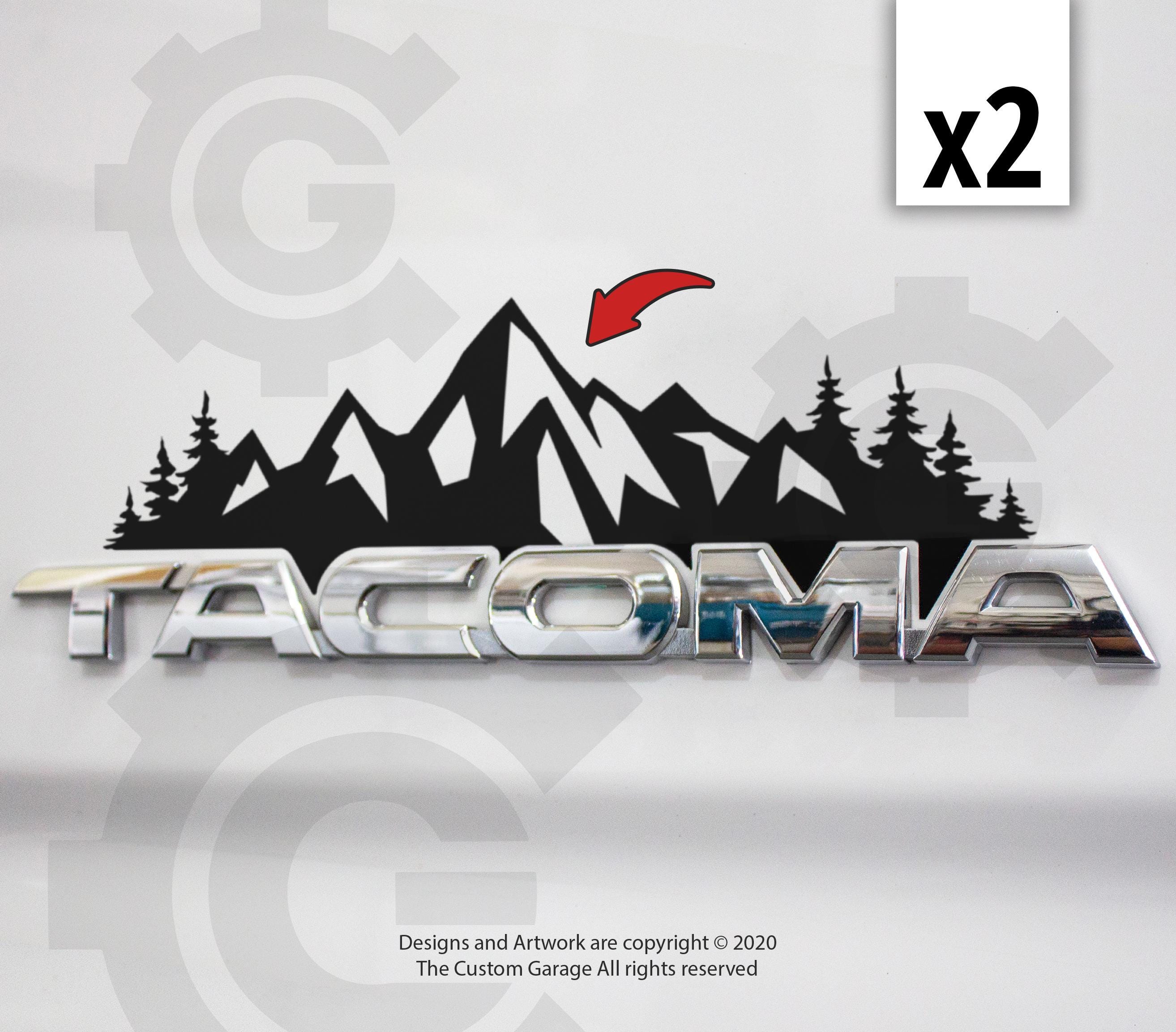 オガサカ　SP−10 ディアミール　フリーライド マジックマウンテン　シール Mountain Decals for 2005-2015 Tacoma Doors (set of 2) - Etsy