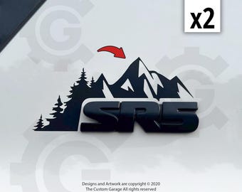 Mountain Decals for 2010-2024 4Runner SR5 Badge