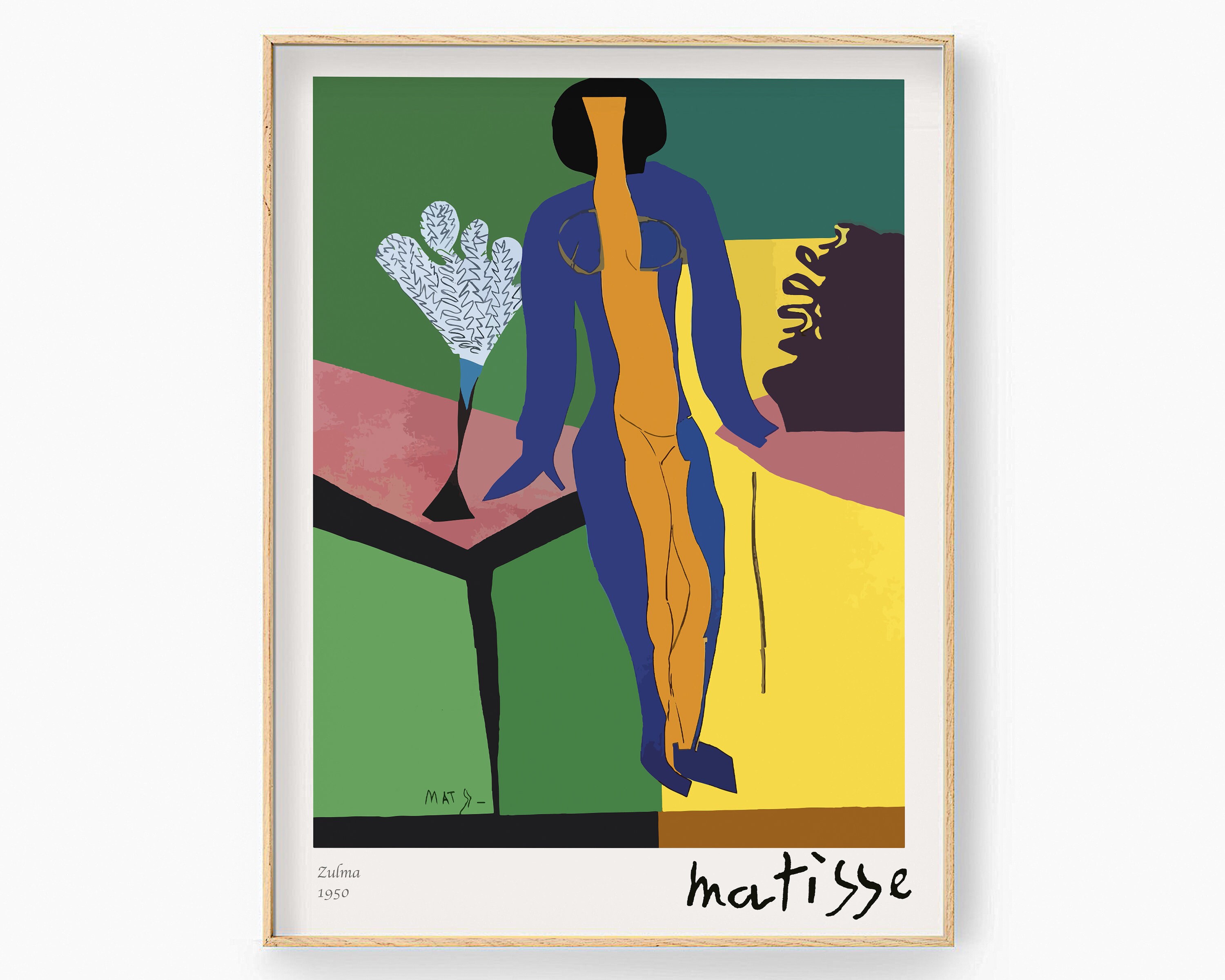 Henri Matisse Zulma 1950 Vintage and Retro Exhibition