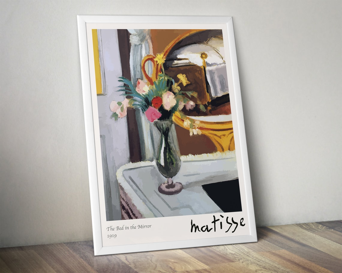Henri Matisse Still Life Vase of Flowers Matisse Wall Art Etsy