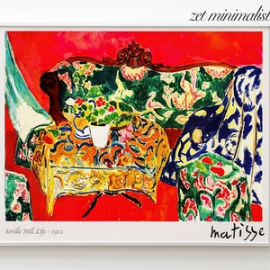 Matisse, Matisse Print, Henri Matisse, Exhibition Poster, Matisse Poster, Gallery Wall Art, Printable Digital Download, Downloadable