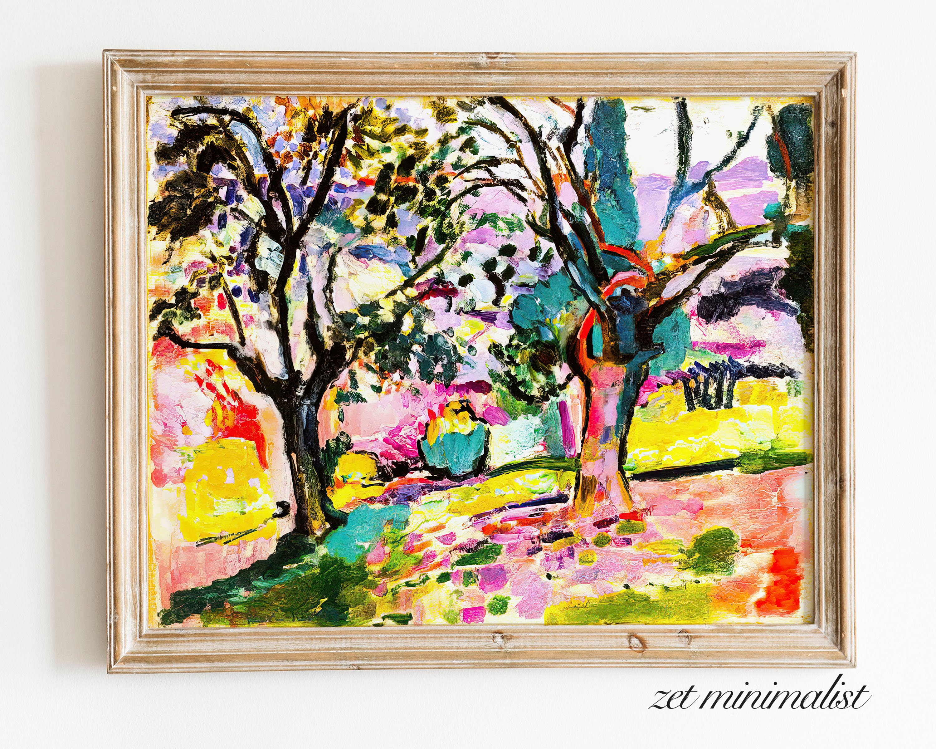 Henri Matisse | Olive Trees at Collioure - Etsy