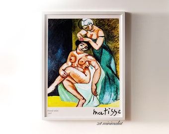 Matisse Download, Retro Art Exhibition Poster Digital Download, Vintage, Retro Digital Art,Reproduction Download,Gallery Print